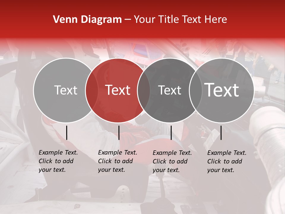 Racing Cars Interior PowerPoint Template