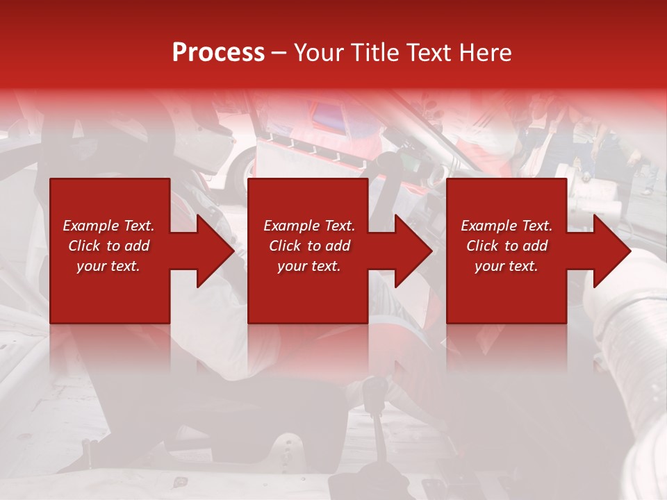 Racing Cars Interior PowerPoint Template