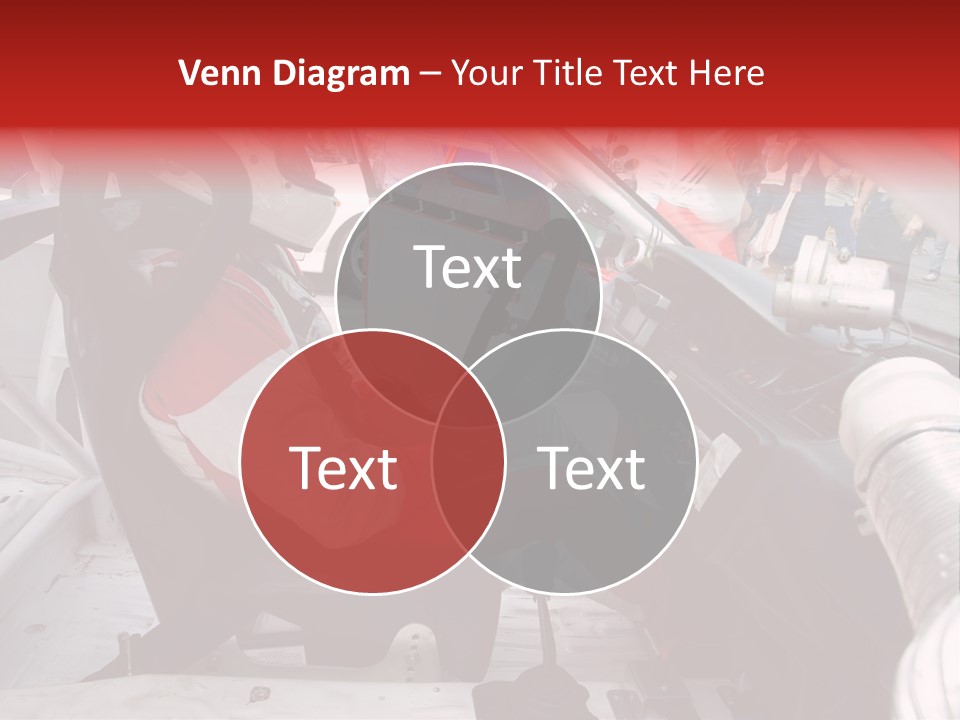 Racing Cars Interior PowerPoint Template