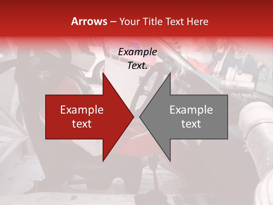 Racing Cars Interior PowerPoint Template