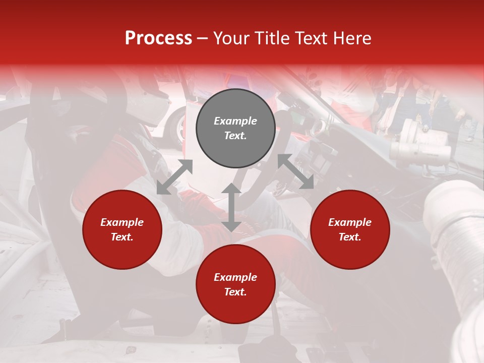 Racing Cars Interior PowerPoint Template