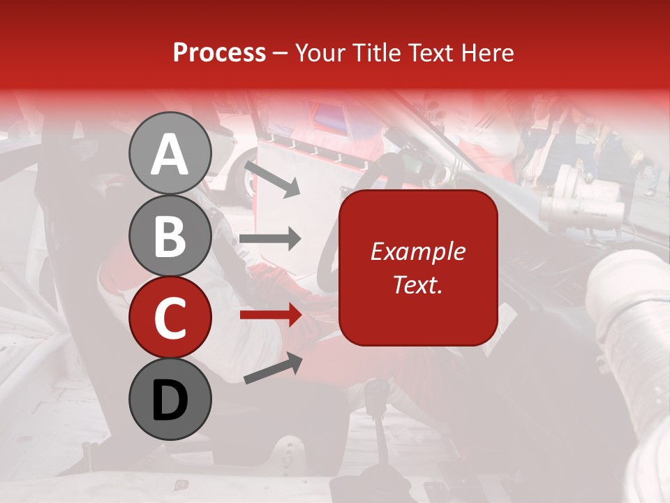 Racing Cars Interior PowerPoint Template