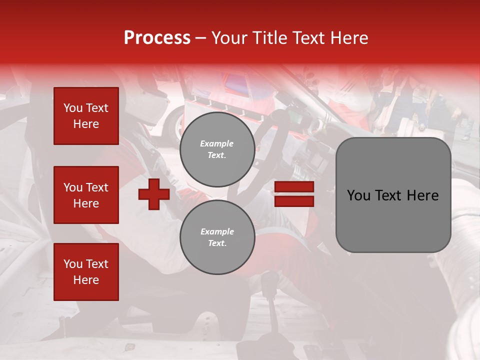 Racing Cars Interior PowerPoint Template