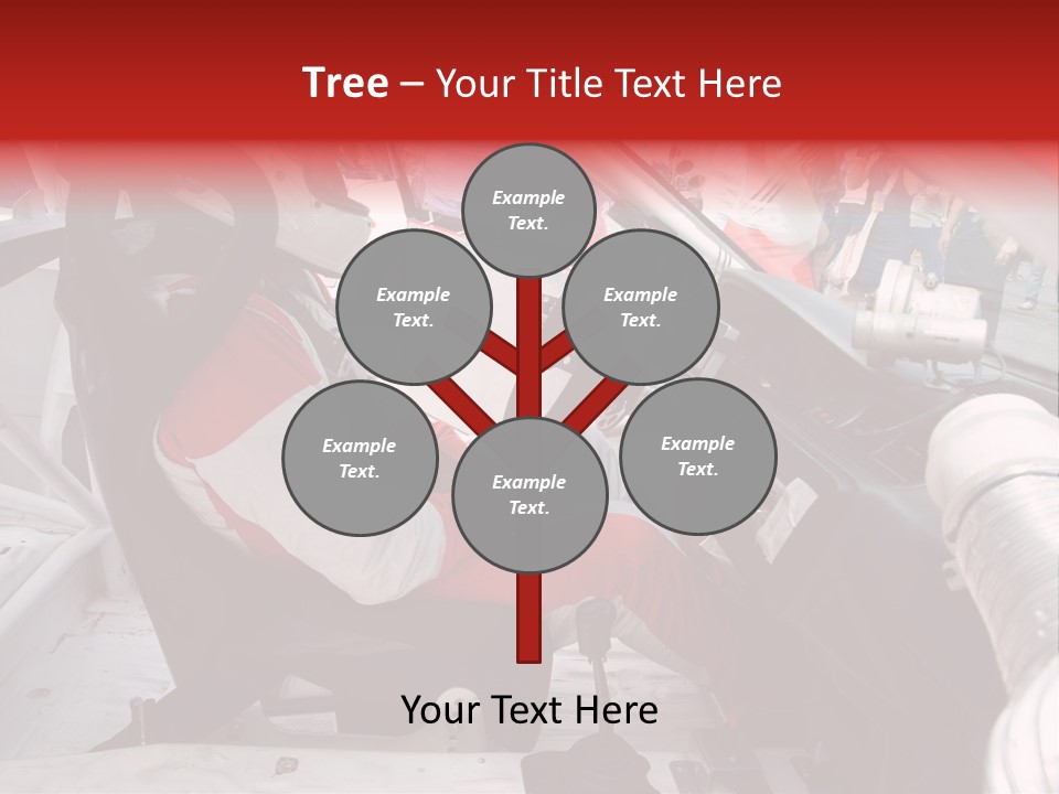 Racing Cars Interior PowerPoint Template