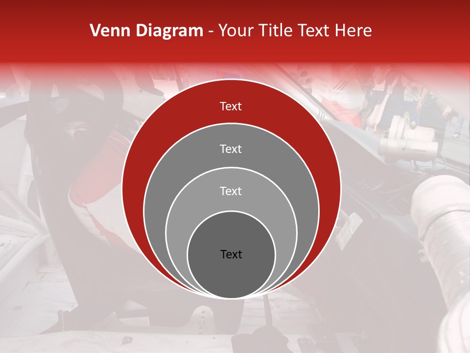 Racing Cars Interior PowerPoint Template