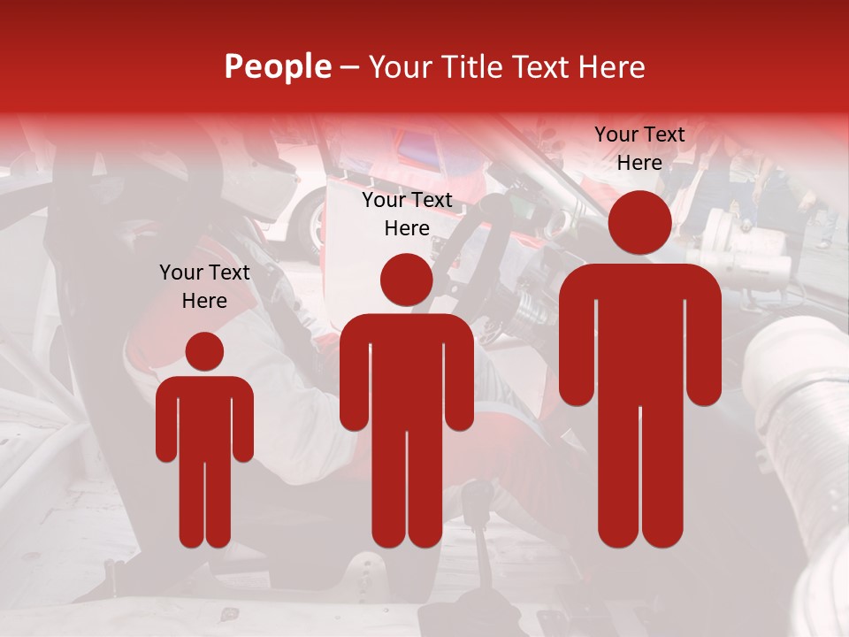 Racing Cars Interior PowerPoint Template