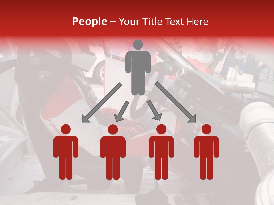 Racing Cars Interior PowerPoint Template