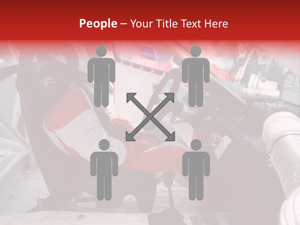 Racing Cars Interior PowerPoint Template