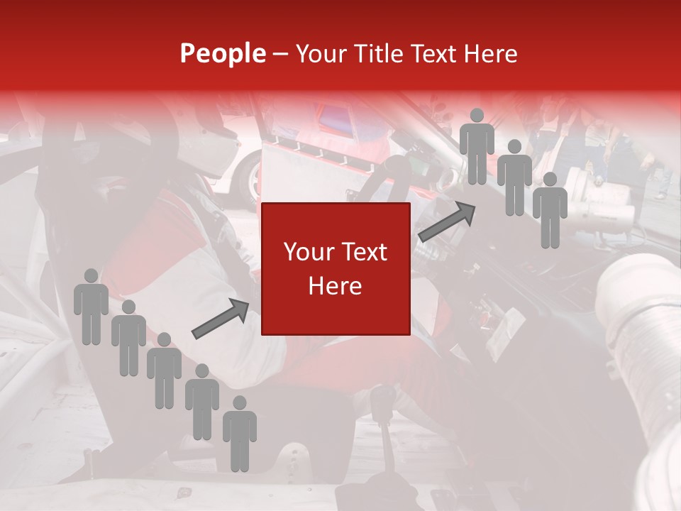 Racing Cars Interior PowerPoint Template