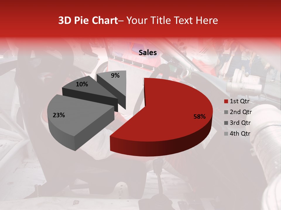 Racing Cars Interior PowerPoint Template