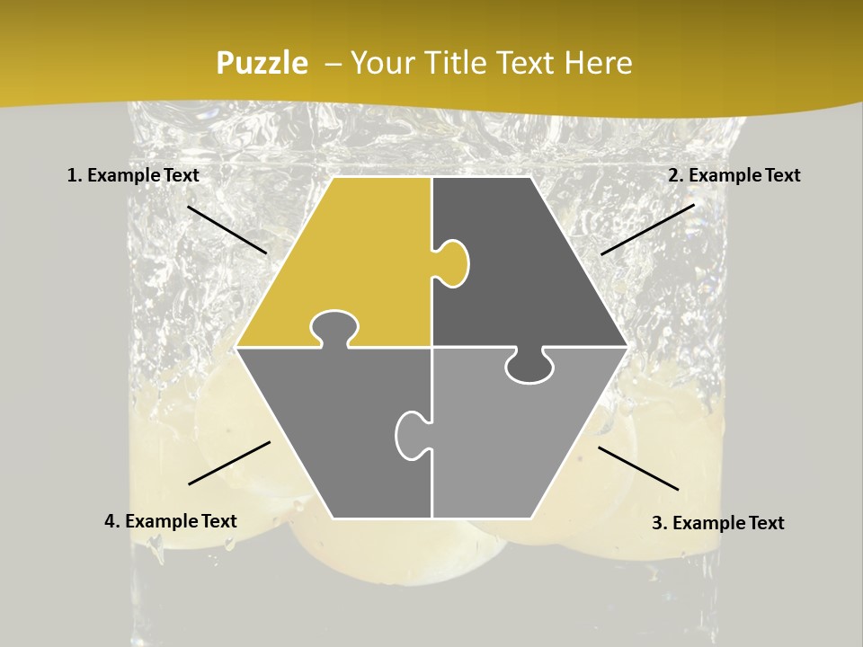Close Up Flowing Juicy PowerPoint Template