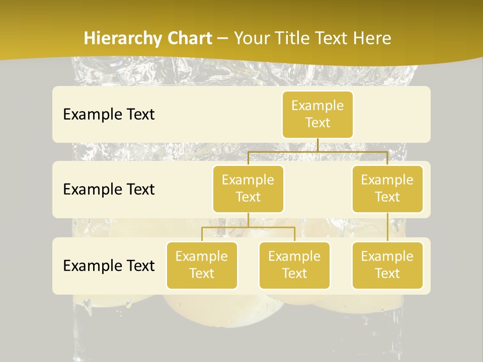 Close Up Flowing Juicy PowerPoint Template