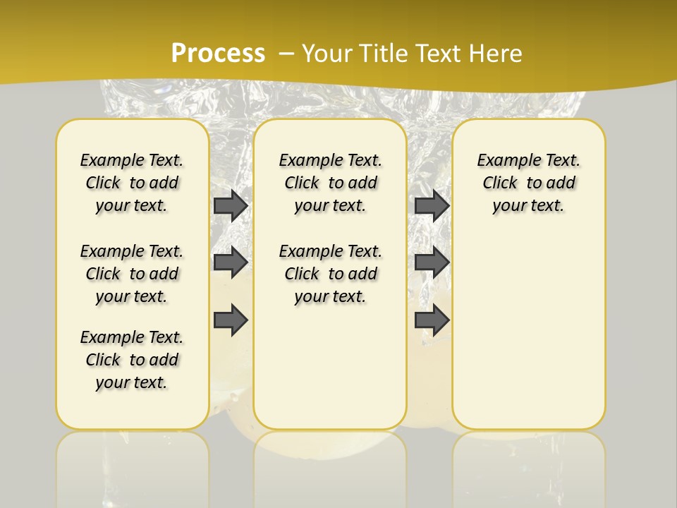Close Up Flowing Juicy PowerPoint Template