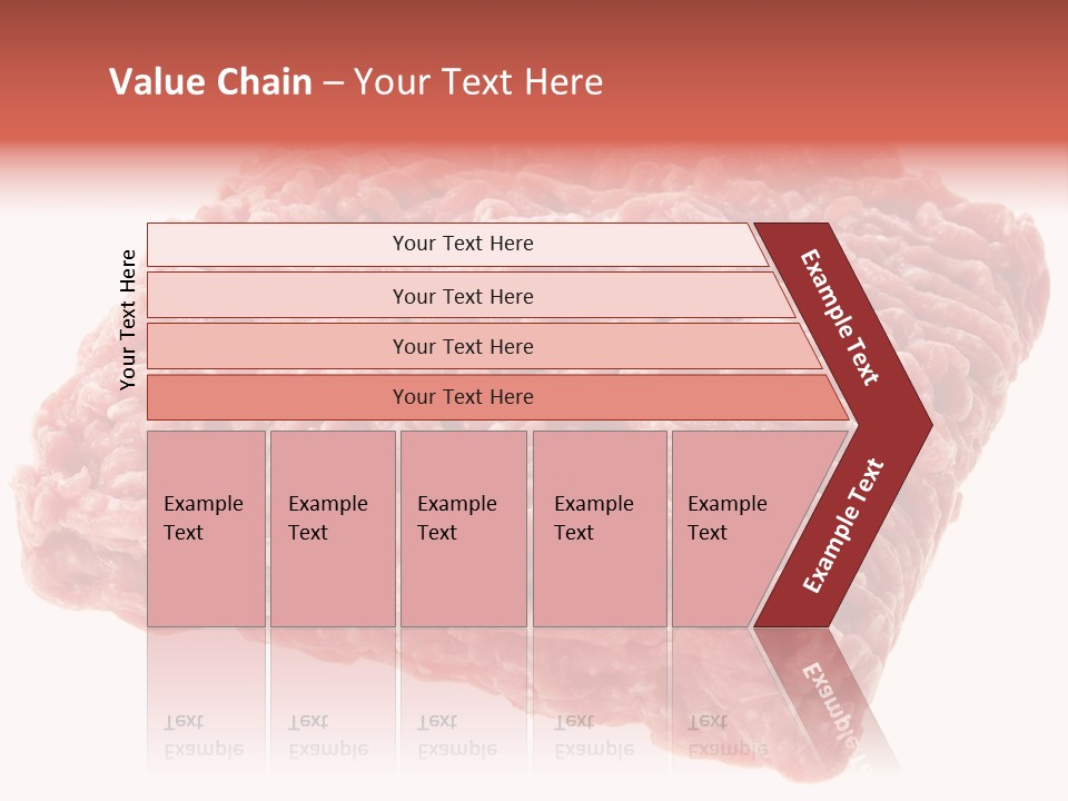 White Minced Cutout PowerPoint Template