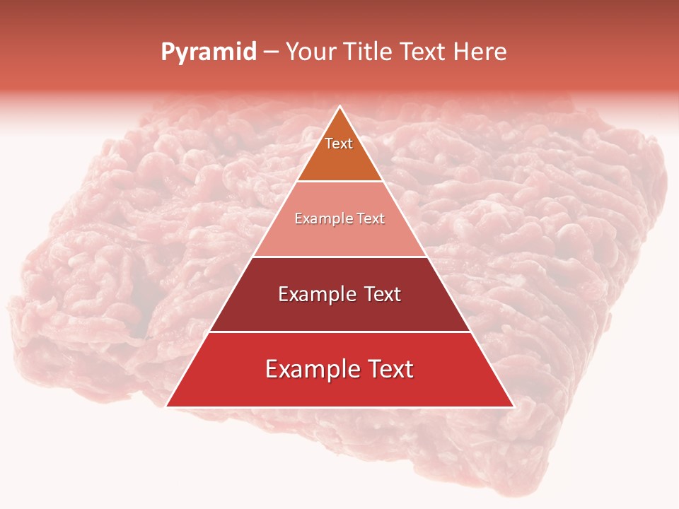 White Minced Cutout PowerPoint Template