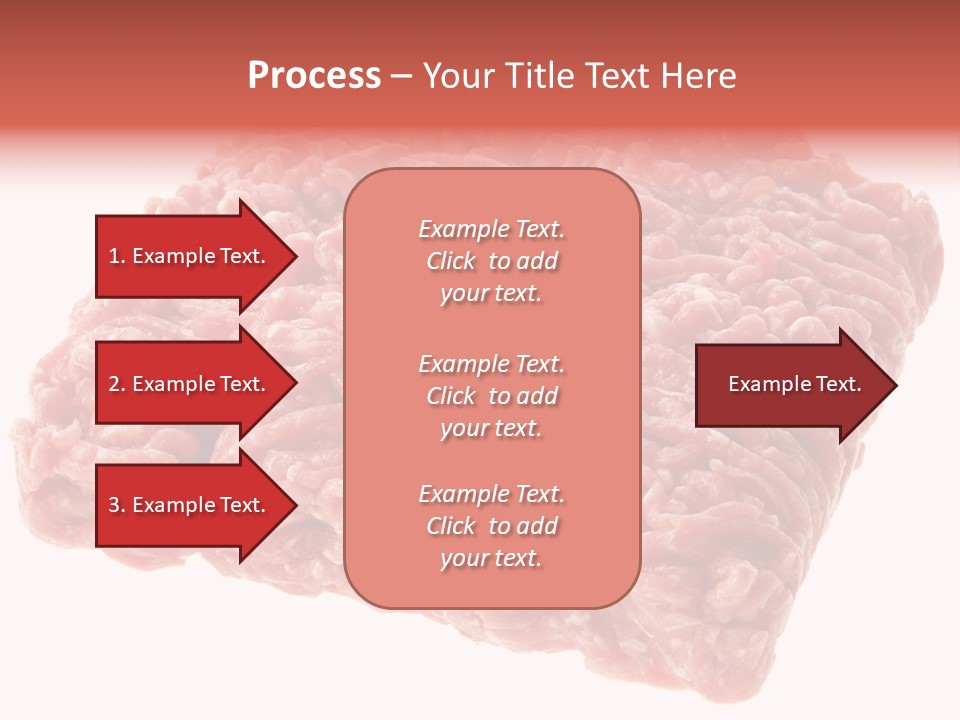 White Minced Cutout PowerPoint Template