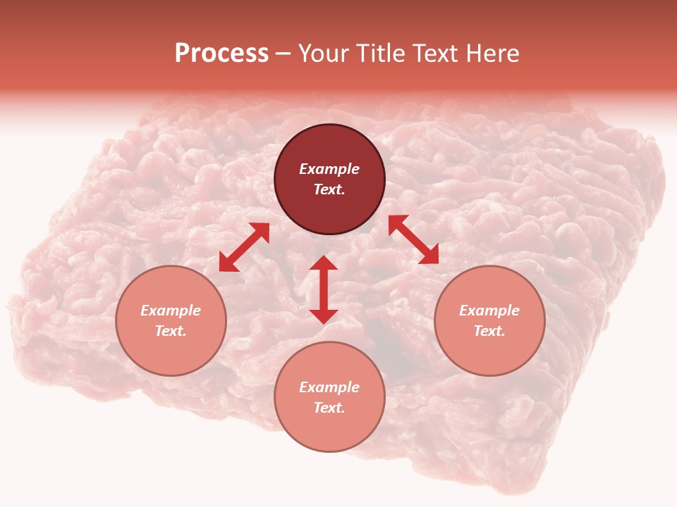 White Minced Cutout PowerPoint Template