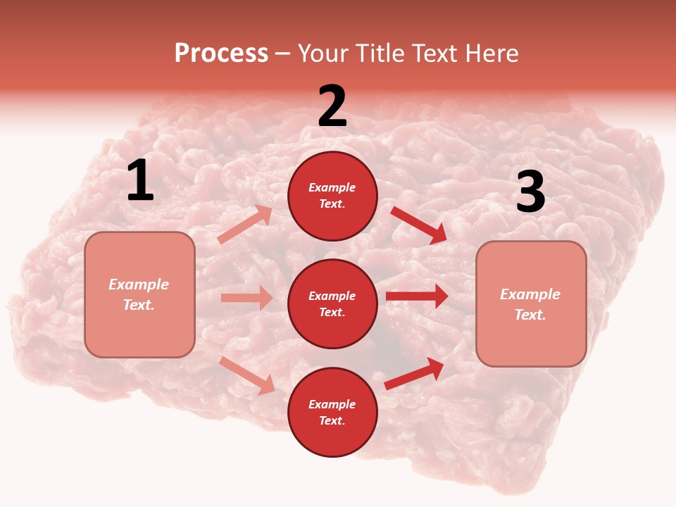 White Minced Cutout PowerPoint Template