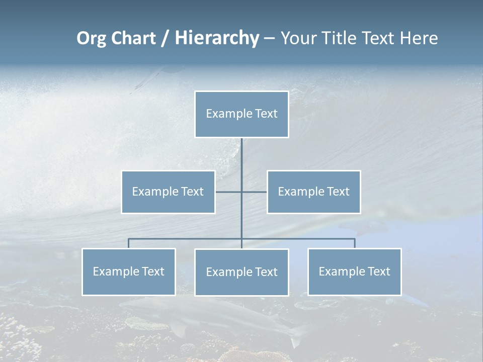 Sharks Underwater PowerPoint Template