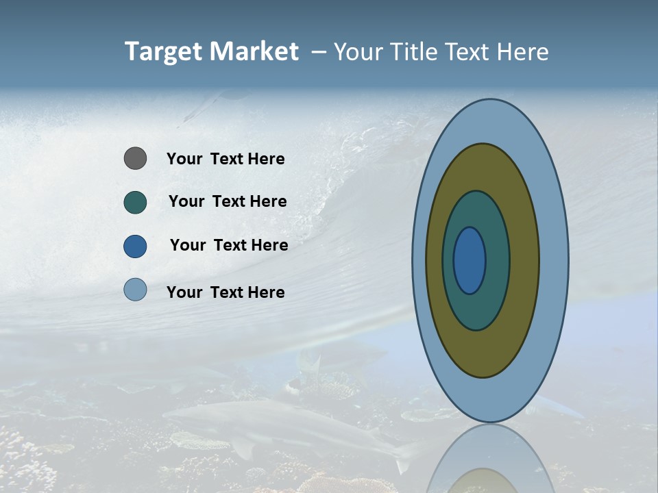 Sharks Underwater PowerPoint Template