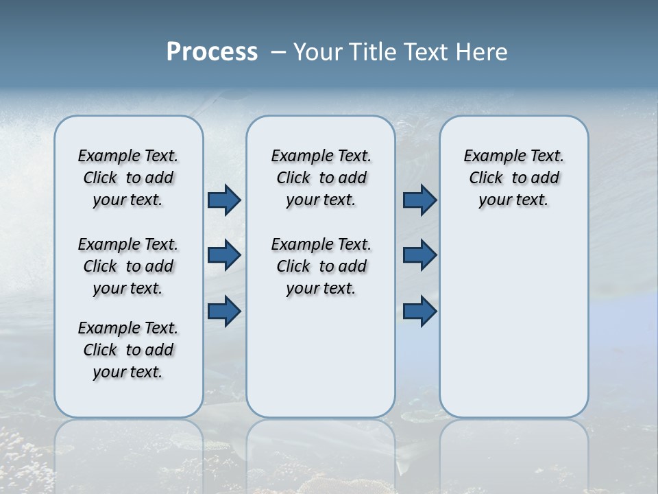 Sharks Underwater PowerPoint Template