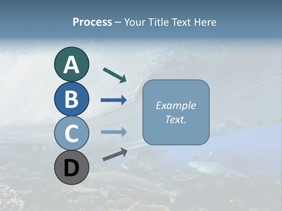 Sharks Underwater PowerPoint Template