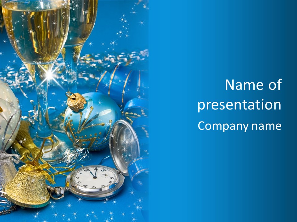 New Congratulation Ornaments PowerPoint Template