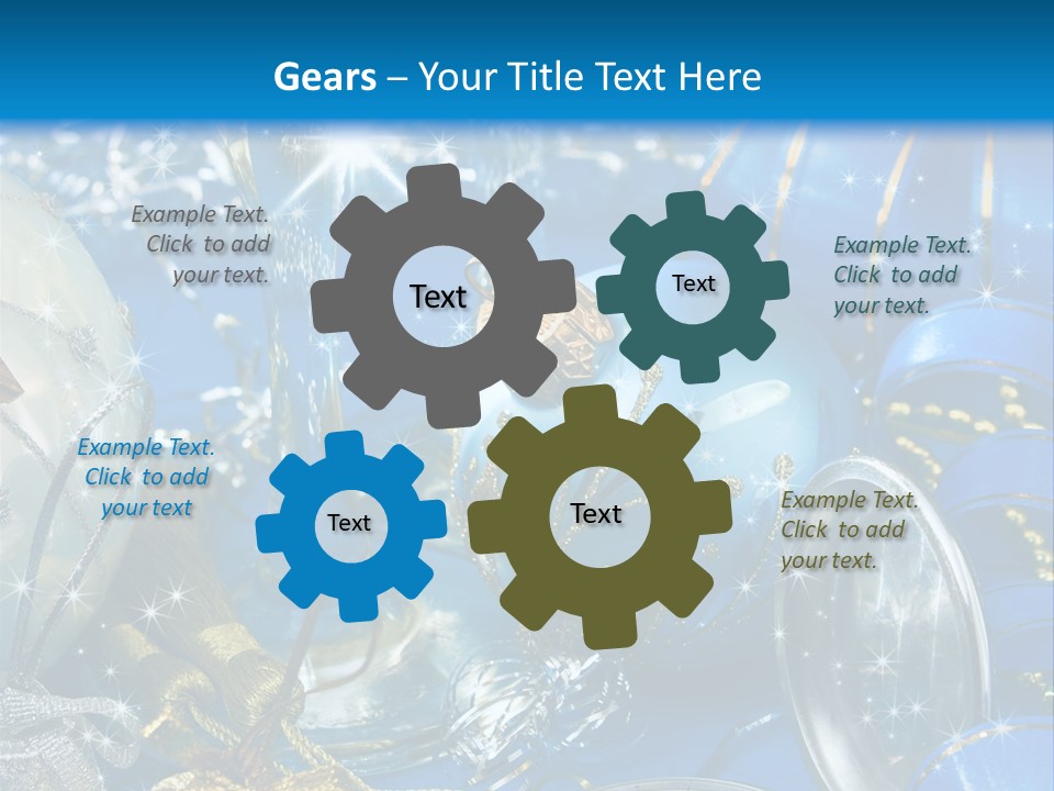 New Congratulation Ornaments PowerPoint Template