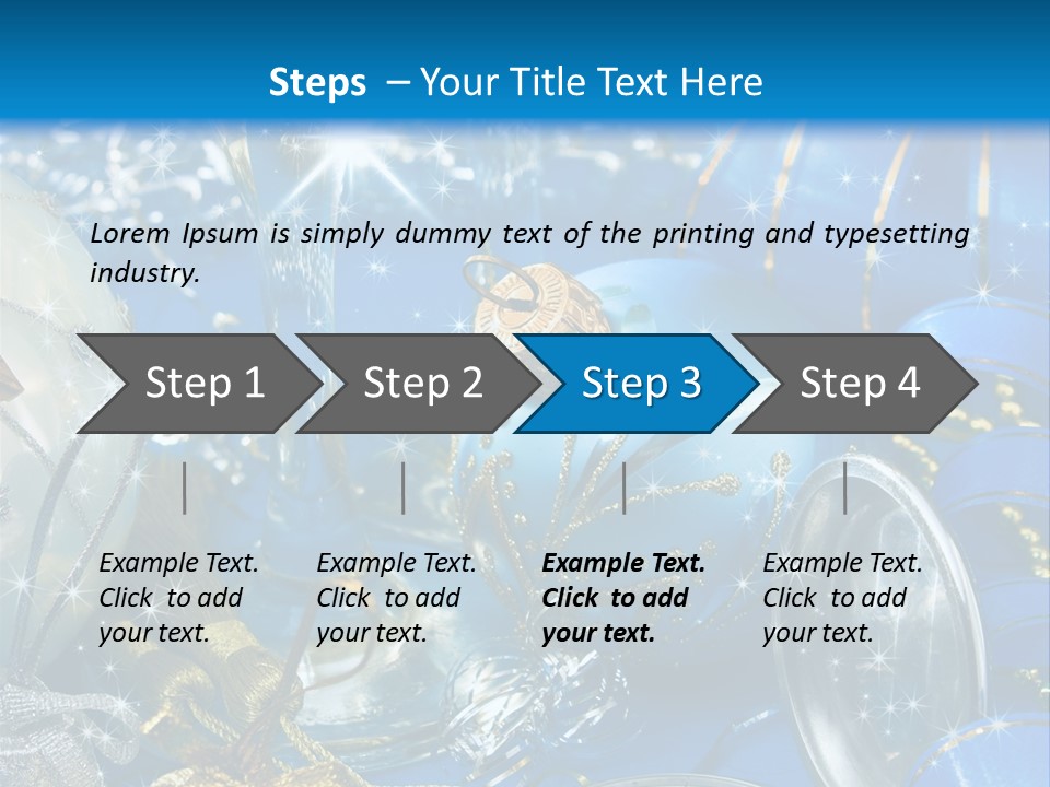 New Congratulation Ornaments PowerPoint Template