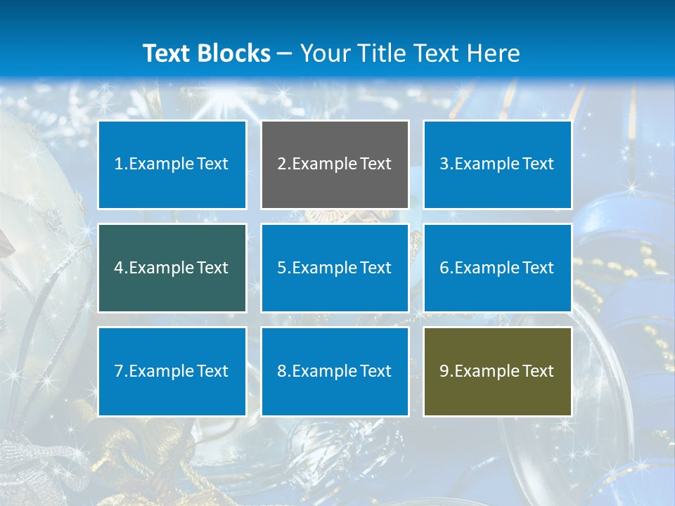 New Congratulation Ornaments PowerPoint Template