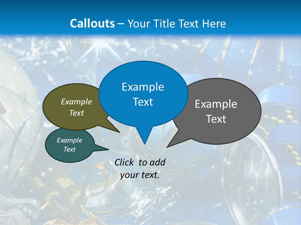 New Congratulation Ornaments PowerPoint Template