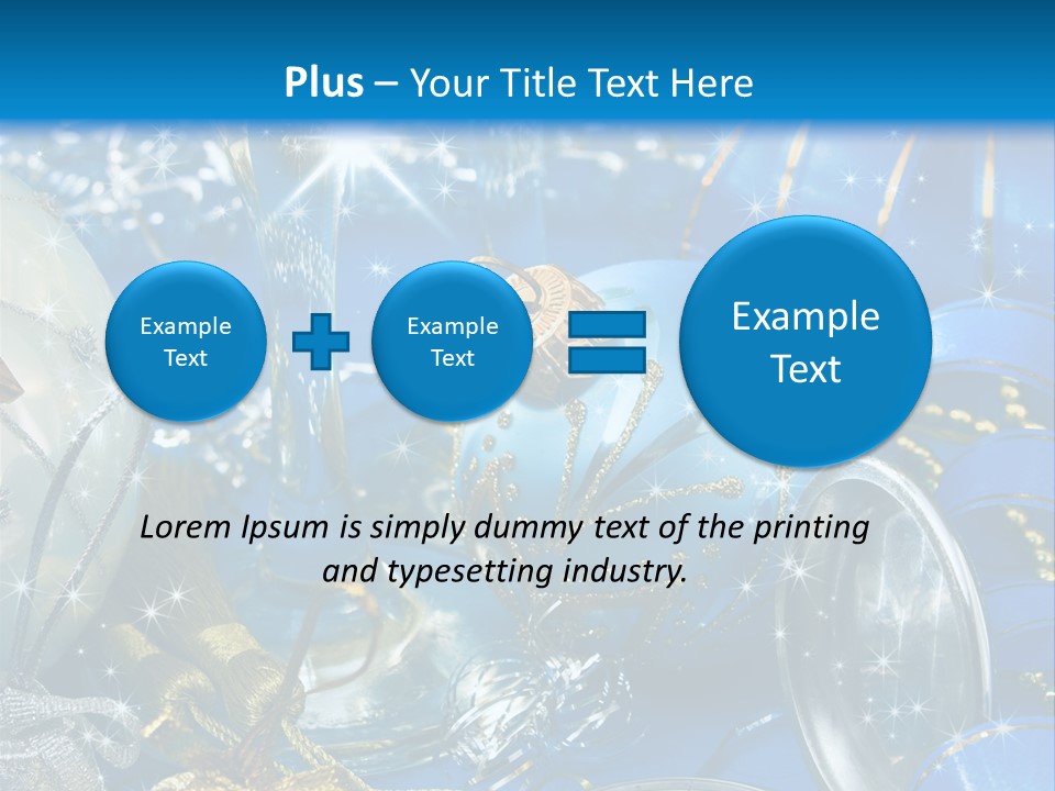 New Congratulation Ornaments PowerPoint Template