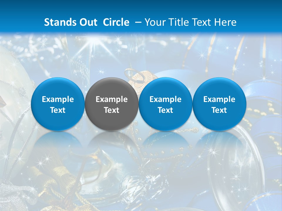 New Congratulation Ornaments PowerPoint Template