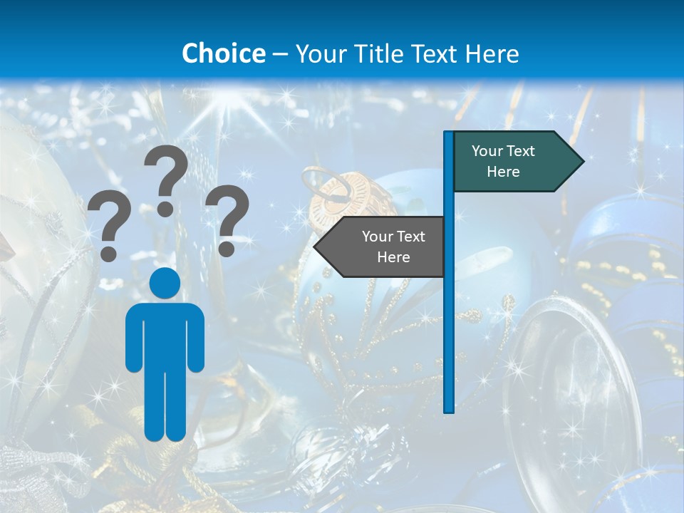 New Congratulation Ornaments PowerPoint Template
