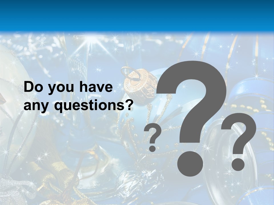 New Congratulation Ornaments PowerPoint Template