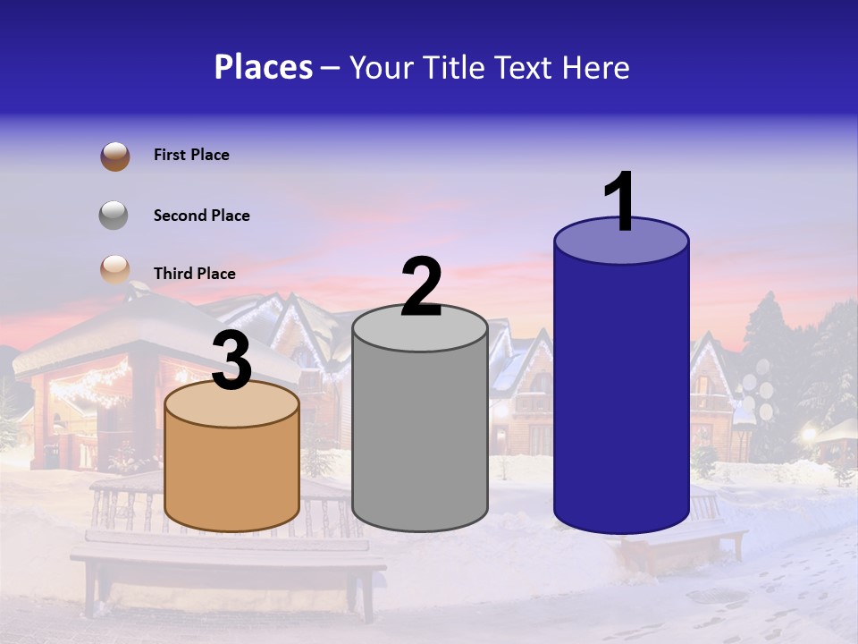 Winter Village PowerPoint Template