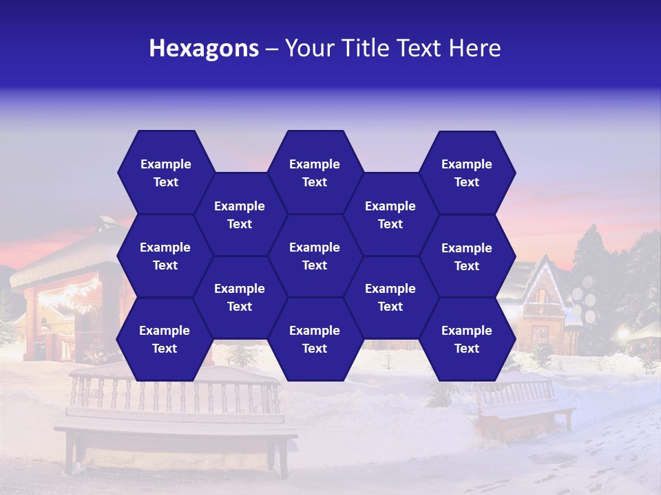 Winter Village PowerPoint Template