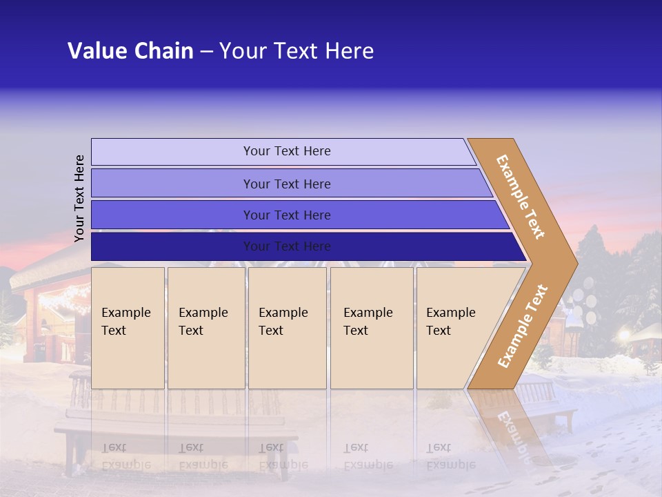 Winter Village PowerPoint Template
