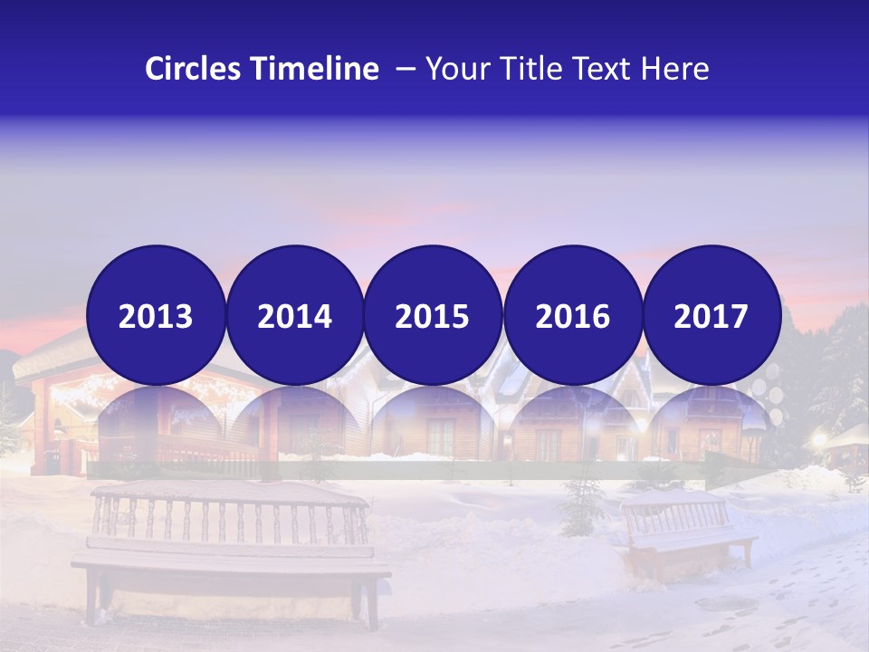 Winter Village PowerPoint Template