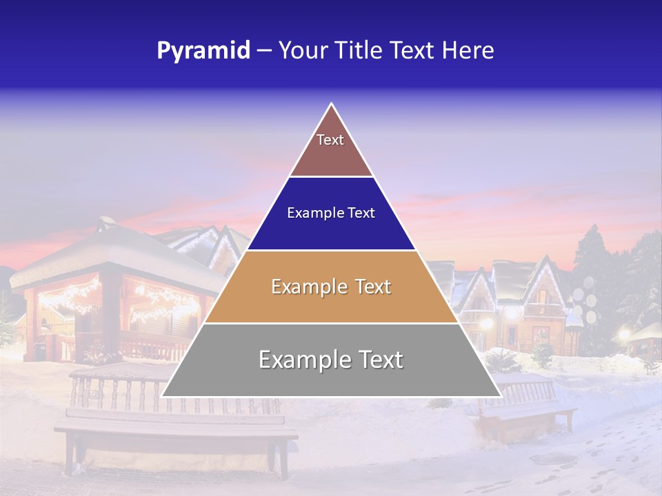 Winter Village PowerPoint Template