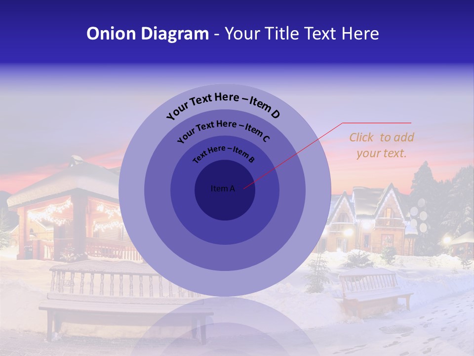 Winter Village PowerPoint Template