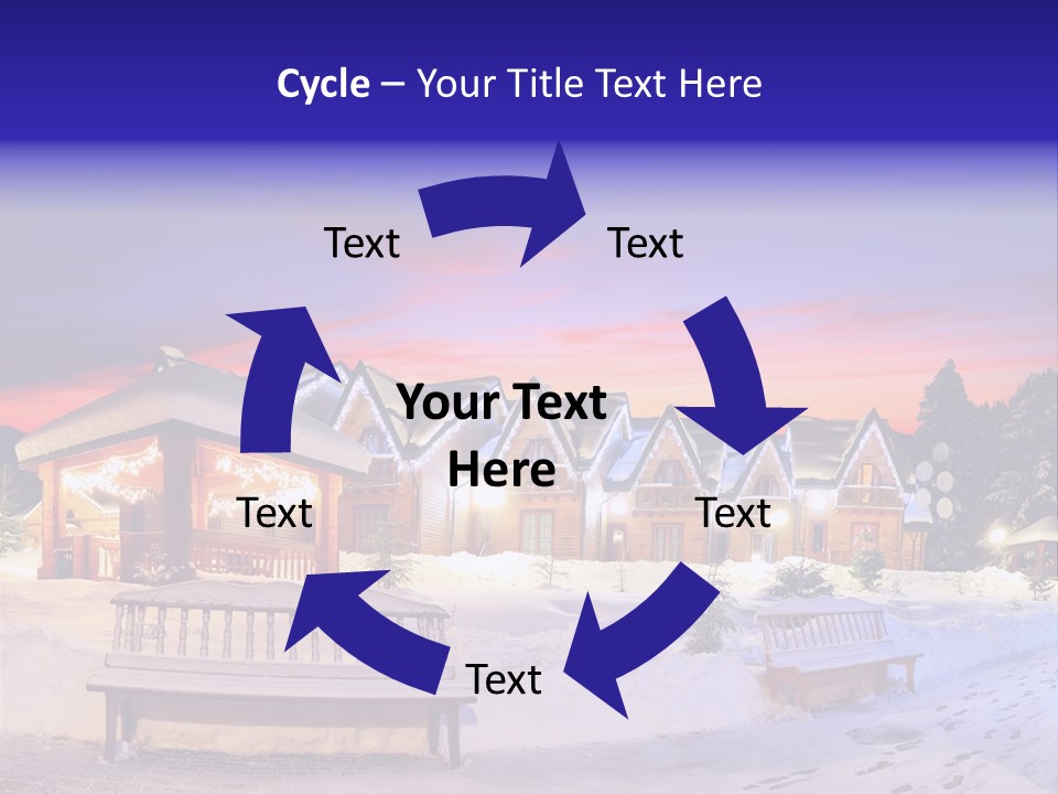 Winter Village PowerPoint Template