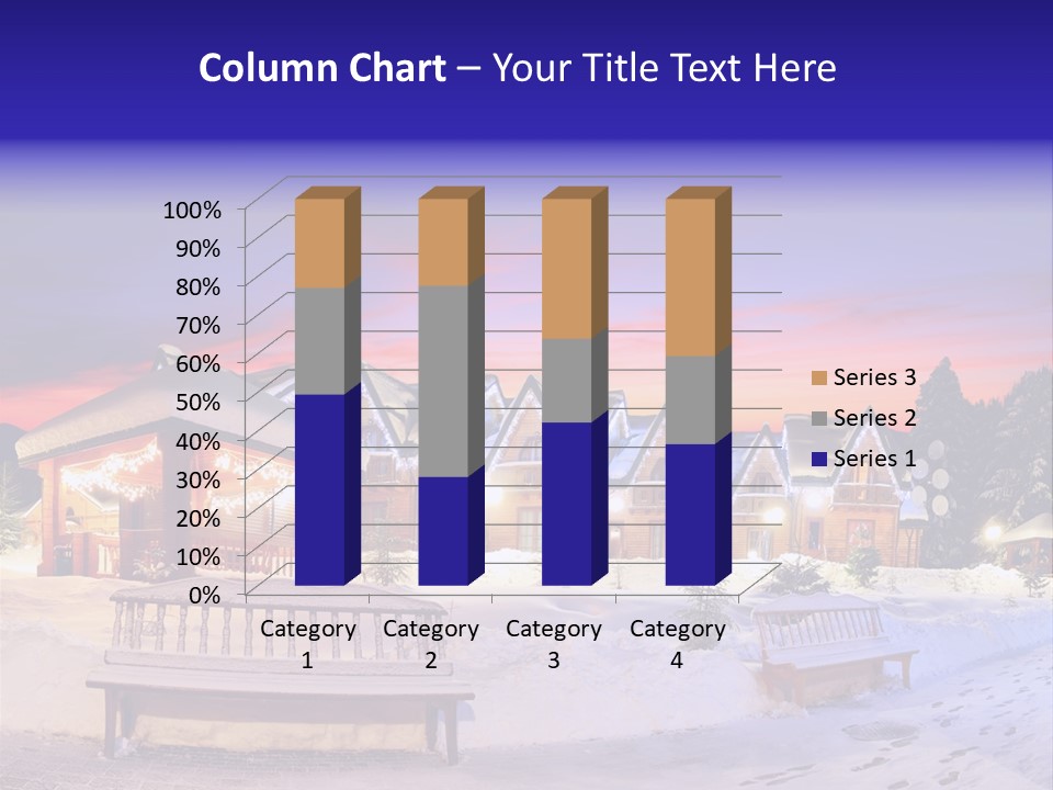 Winter Village PowerPoint Template