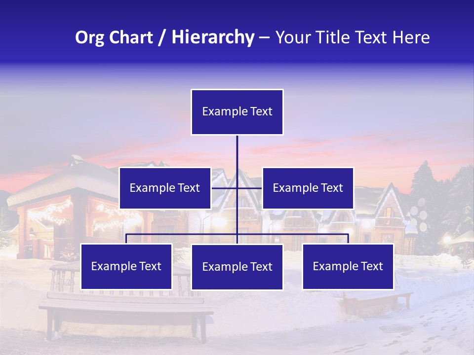 Winter Village PowerPoint Template