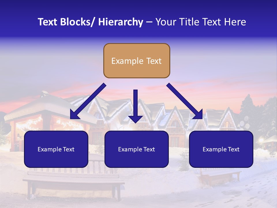 Winter Village PowerPoint Template