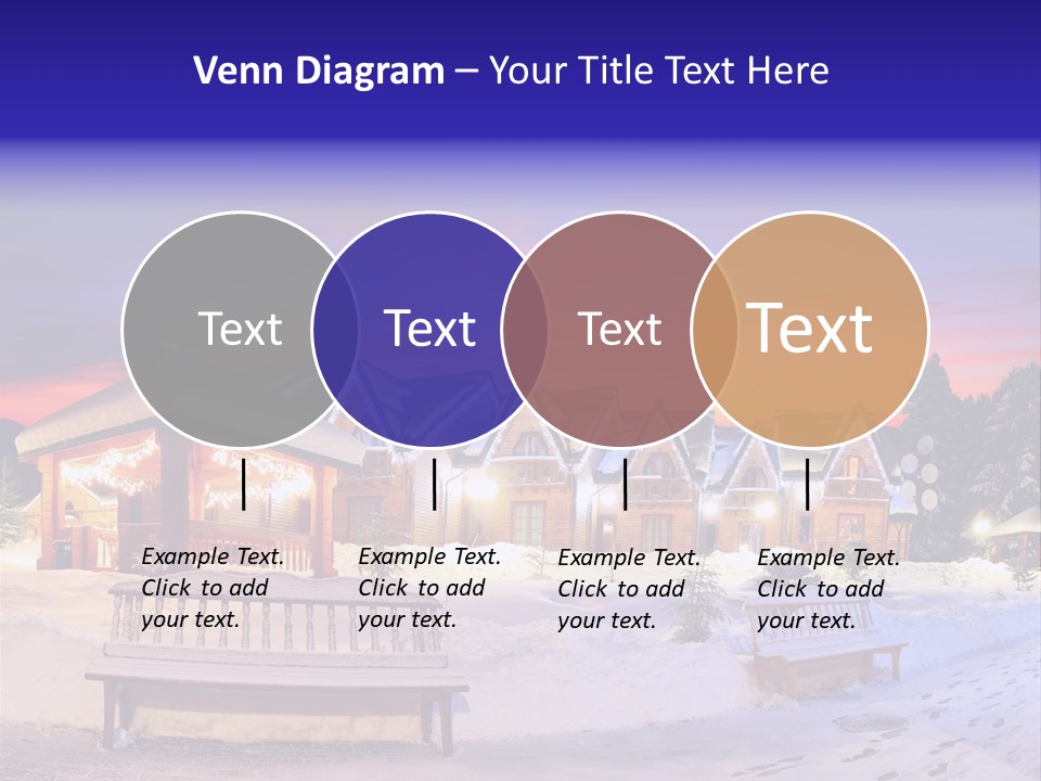 Winter Village PowerPoint Template