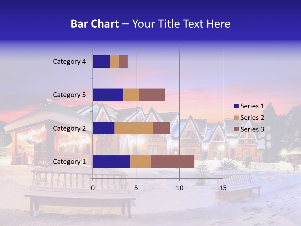 Winter Village PowerPoint Template
