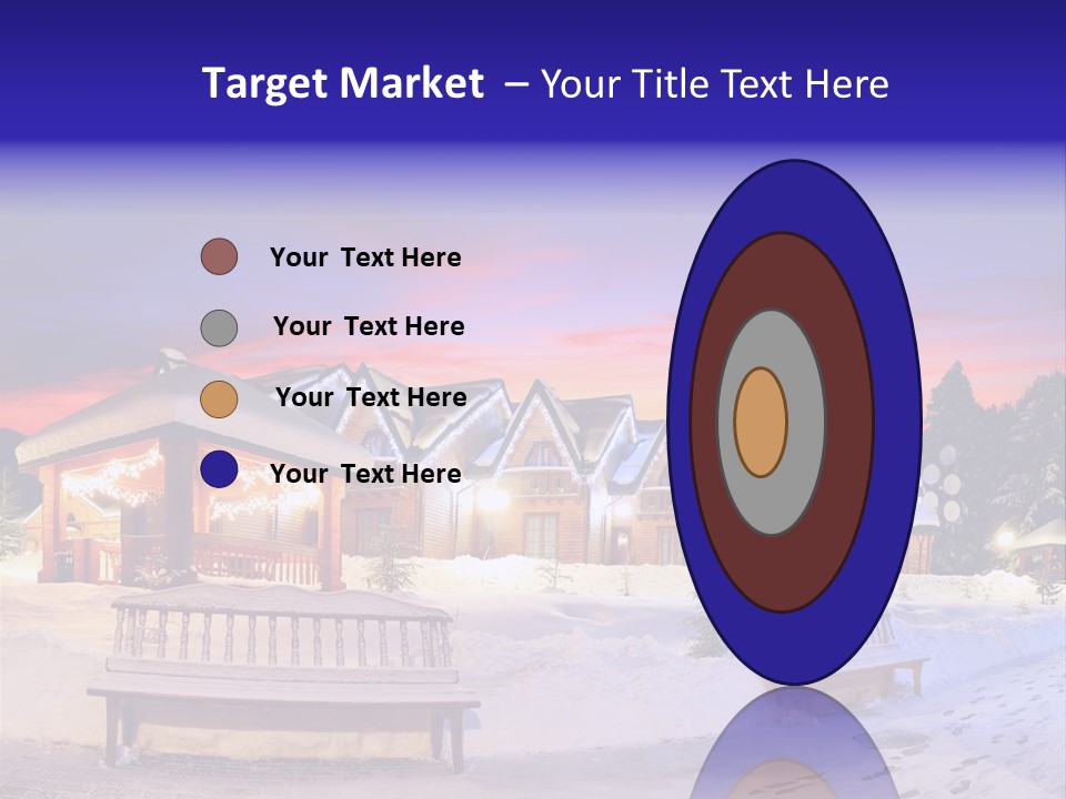 Winter Village PowerPoint Template