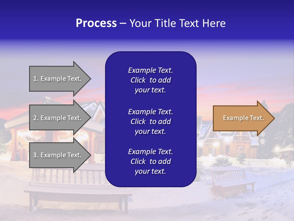 Winter Village PowerPoint Template