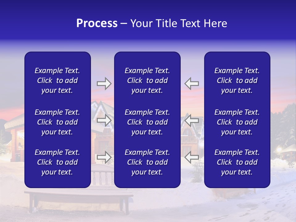 Winter Village PowerPoint Template